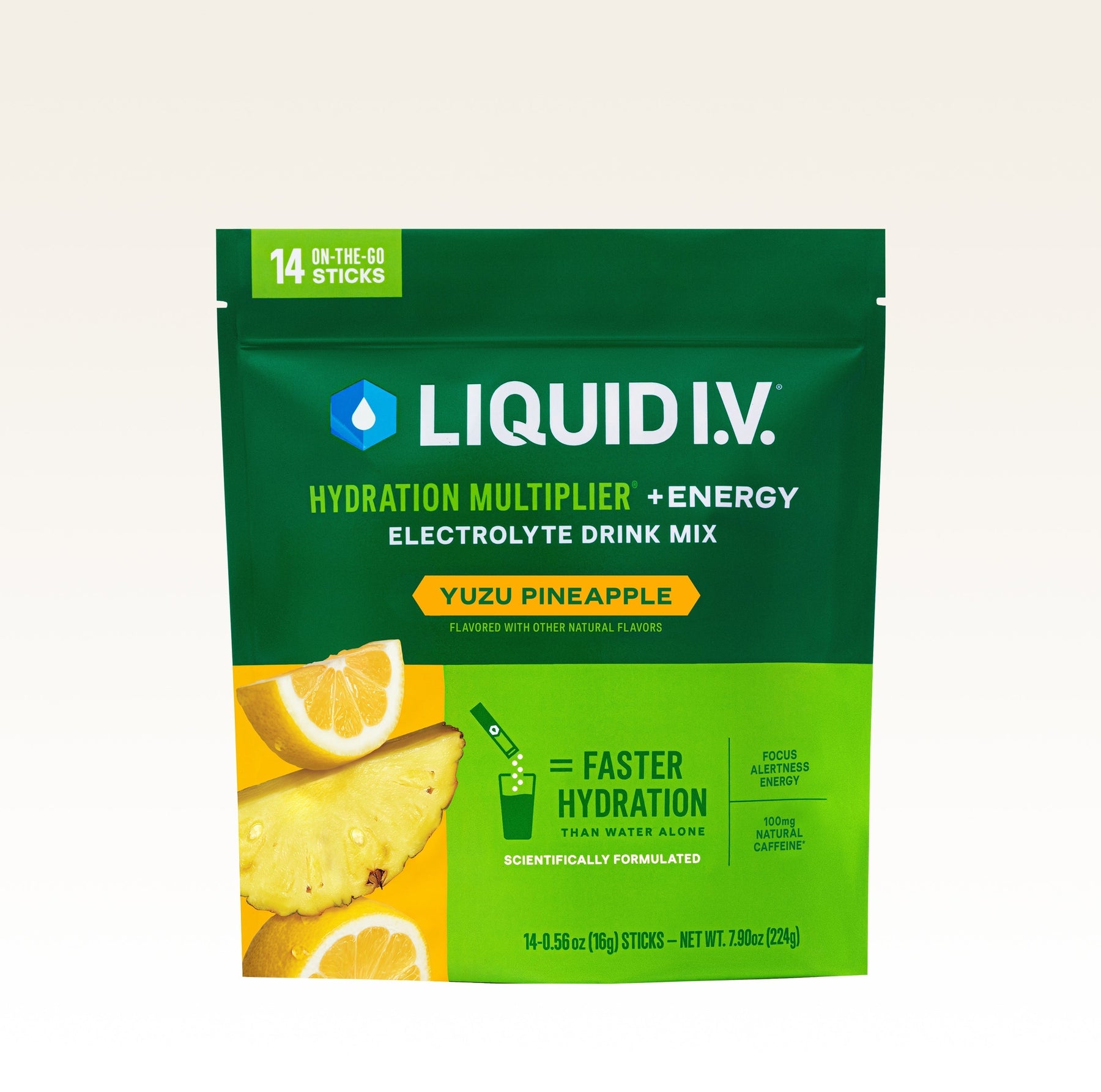 Yuzu Pineapple Hydration Multiplier® +Energy - Active Ready