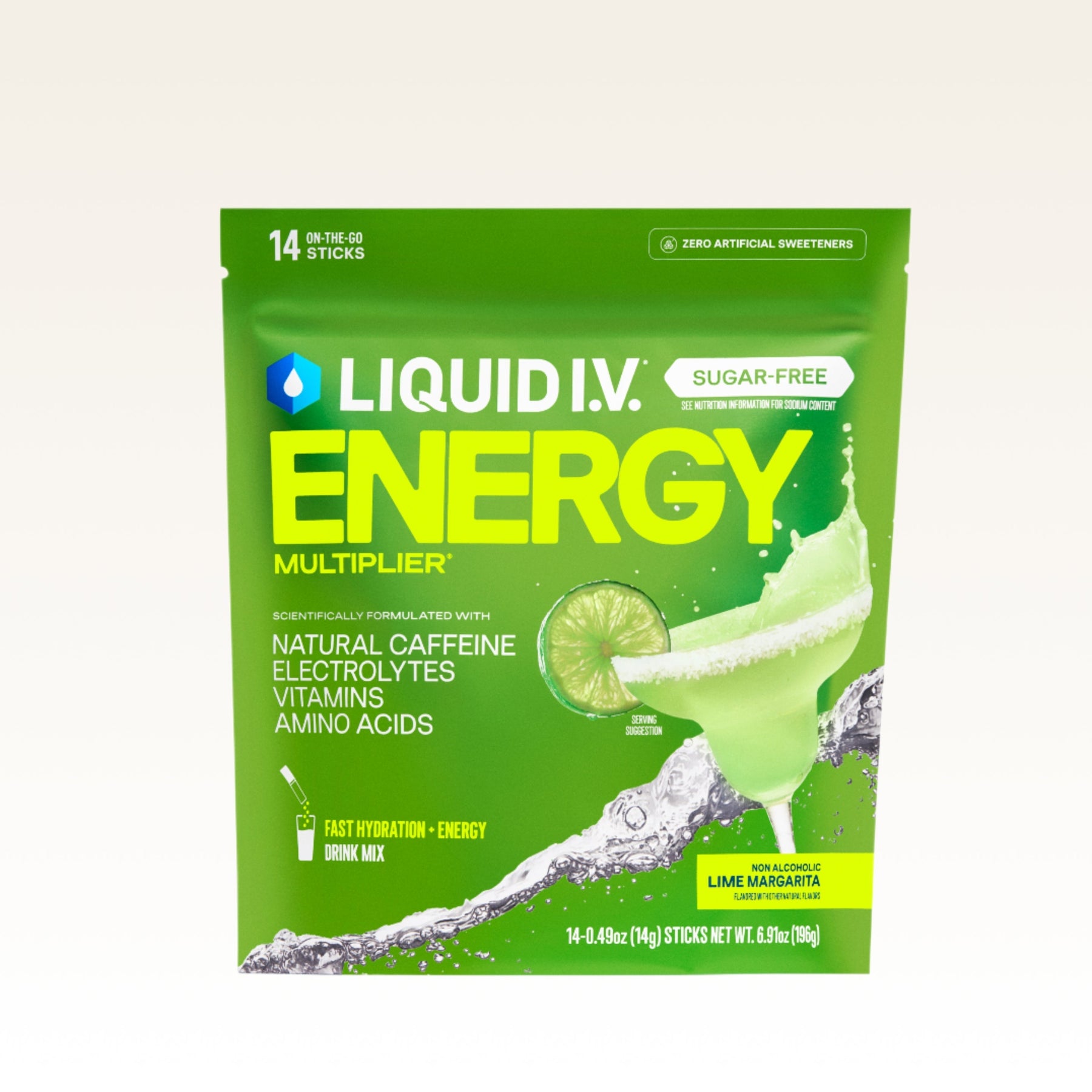 Lime Margarita Mocktail Sugar-Free Energy Multiplier® - Daily Choice