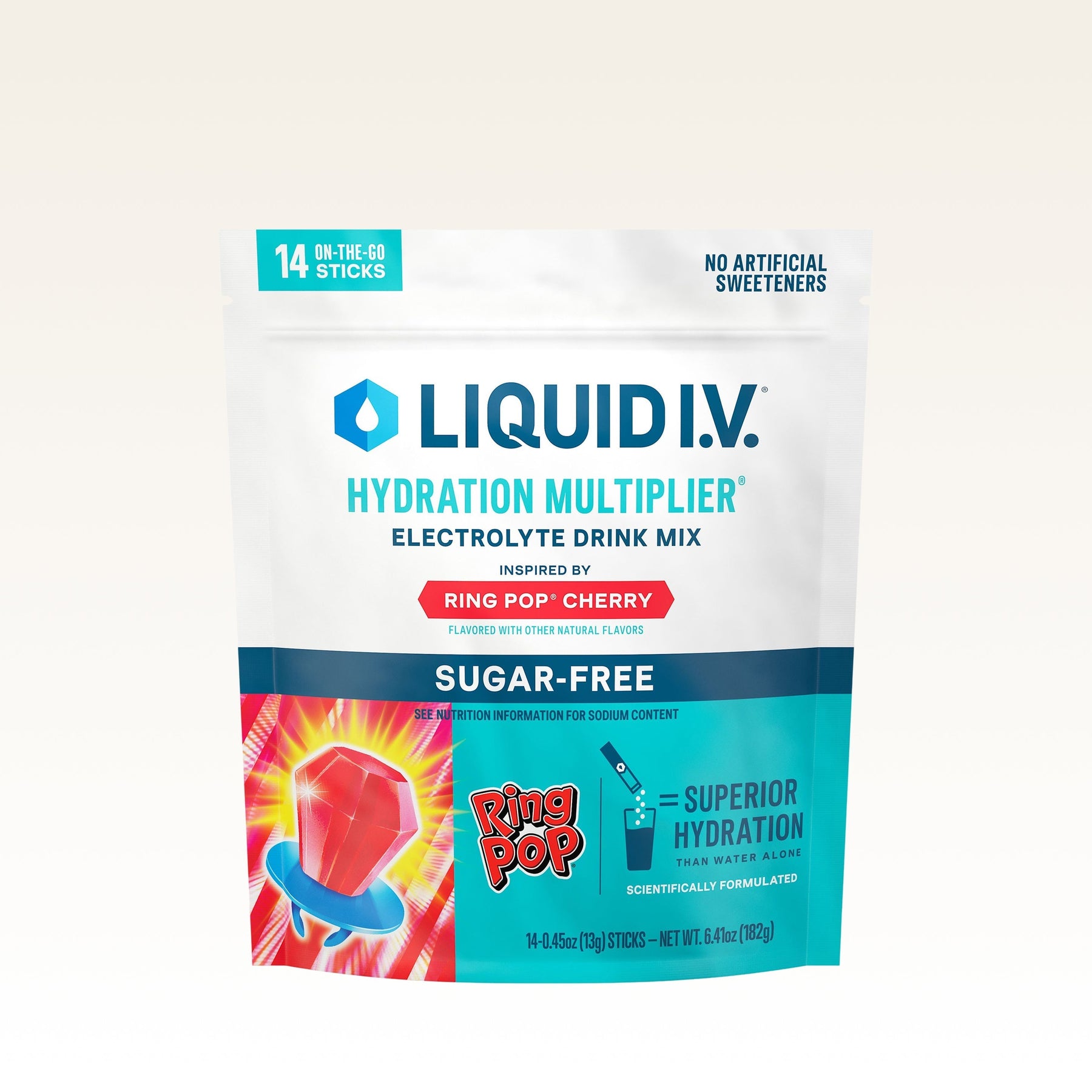 Ring Pop® Cherry Hydration Multiplier® Sugar-Free - Modern Sip